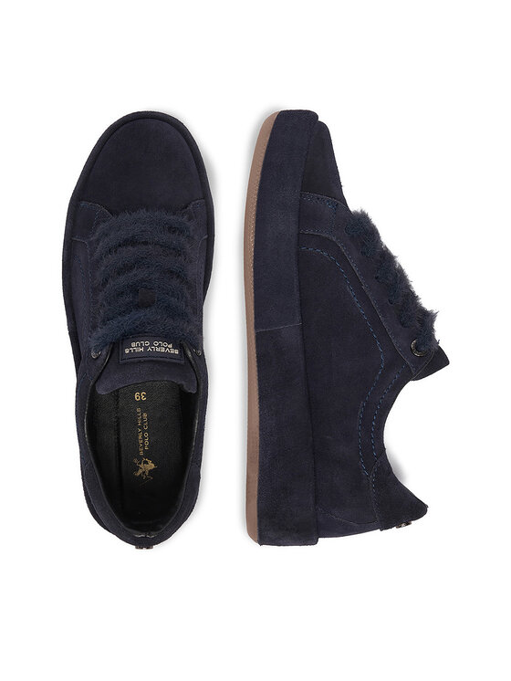 Beverly Hills Polo Club Sneakersy Beverly Hills Polo Club EO-WI16-LECCE-01 Tmavomodrá