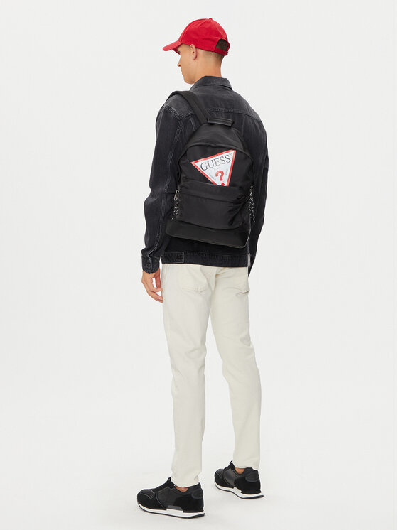 Guess Ruksak Guess H4YZ15 WFMR0 Čierna