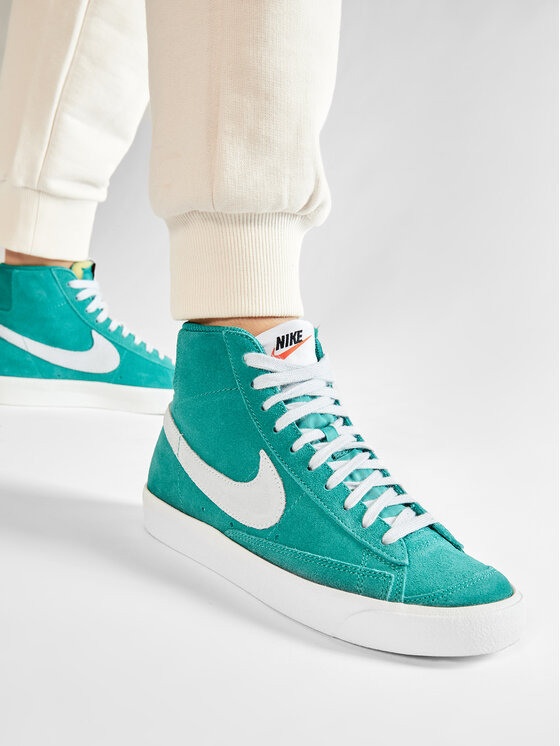 Nike Sneakersy Nike Blazer Mid '77 Suede CI1172 300 Zielony
