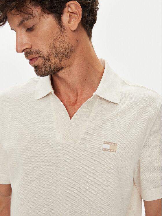 Tommy Jeans Tommy Jeans Polo Skipper DM0DM21657 Beige Regular Fit