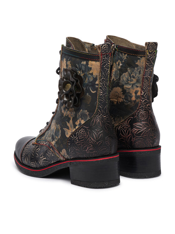 Laura Vita Botines planos Laura Vita Racheleo 4 Negro
