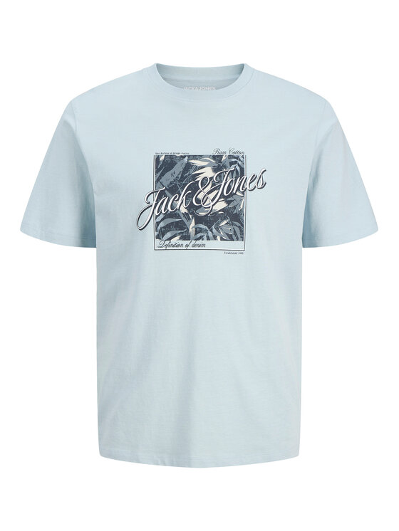 Jack & Jones Jack & Jones Camiseta Honolulu 12288088 Celeste Regular Fit