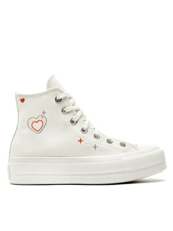 Converse Kedas Converse Chuck Taylor All Star Lift Platform Y2K A09114C Balts