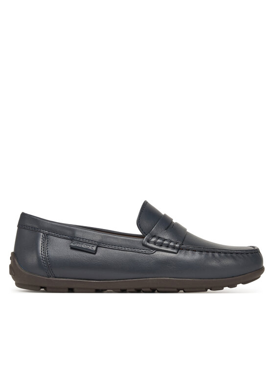 Geox Mokasíny Geox J New Fast J826CA 43 C4692 D Tmavomodrá