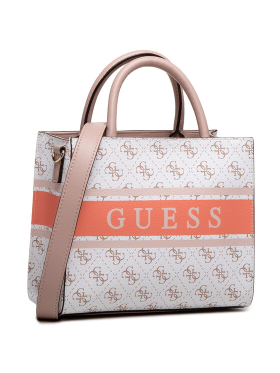 Guess Geantă Guess Monique (Sw) Mini HWSW78 94760 Alb