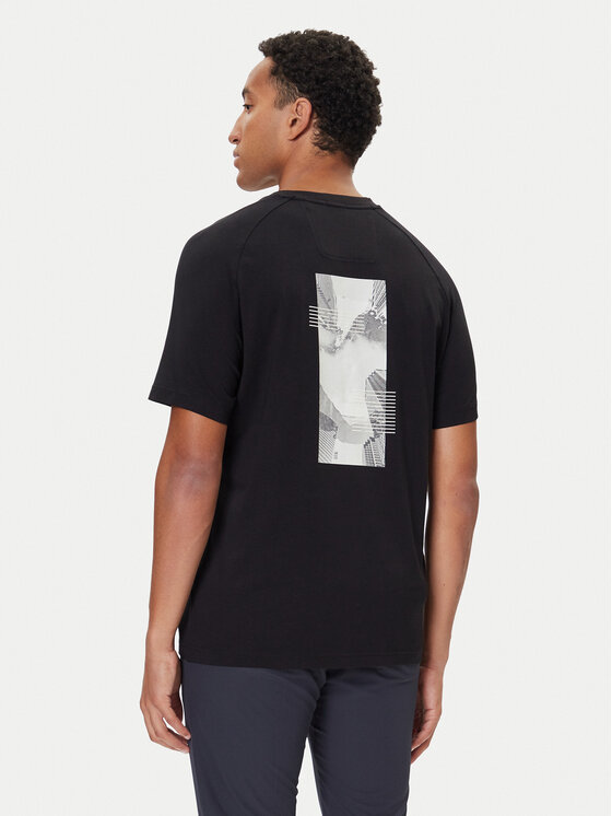 BOSS BOSS Camiseta Stripe Zone 50548093 Negro Relaxed Fit