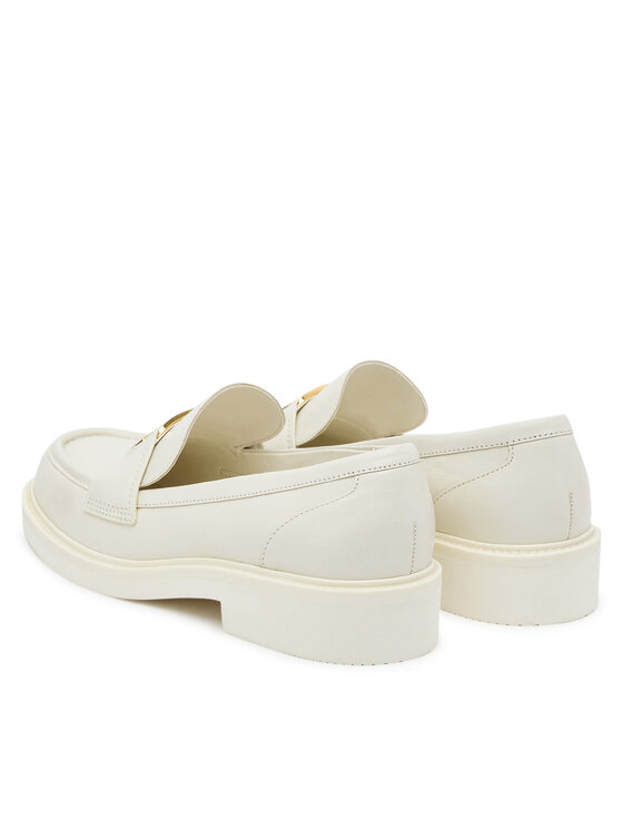 Guess Loaferice Guess FLPSHU LEA14 Écru