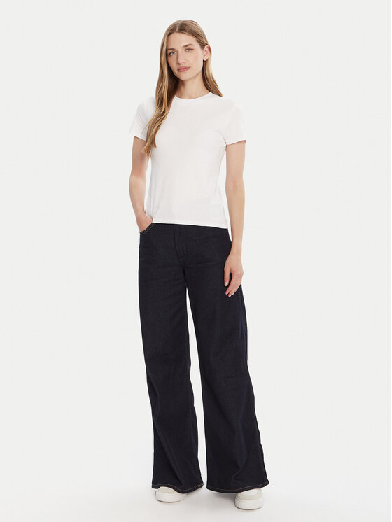 Calvin Klein Calvin Klein Marškinėliai LV044C216G Balta Regular Fit