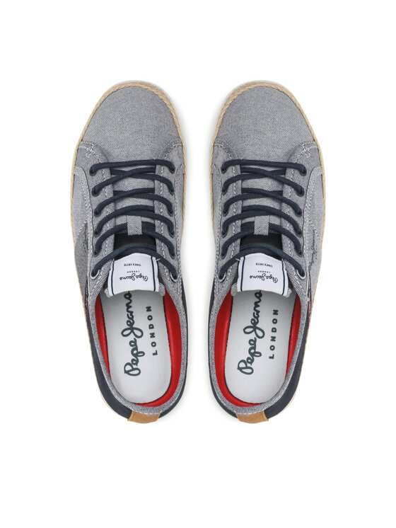 Pepe Jeans Espadrilky Pepe Jeans Maui Tape PMS10297 Modrá