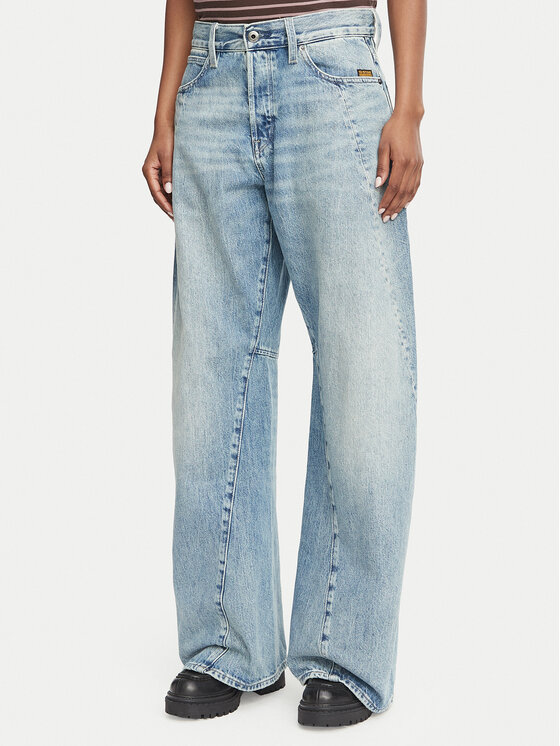 G-STAR G-STAR Jeans hlače Contor 3DD27690-D788 Svetlo modra Loose Fit
