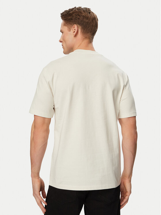 HUGO HUGO Camiseta Dumeon 50557445 Crema Regular Fit