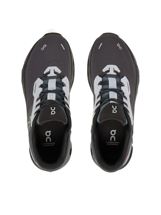On Buty do biegania On Cloudrunner 2 Waterproof 3WE10140929 Szary
