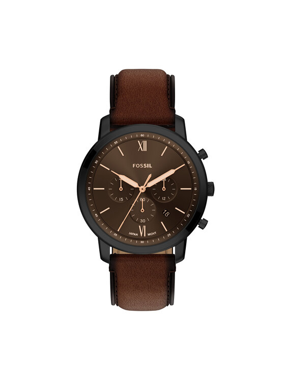Fossil Hodinky Fossil Neutra FS6163 Hnedá