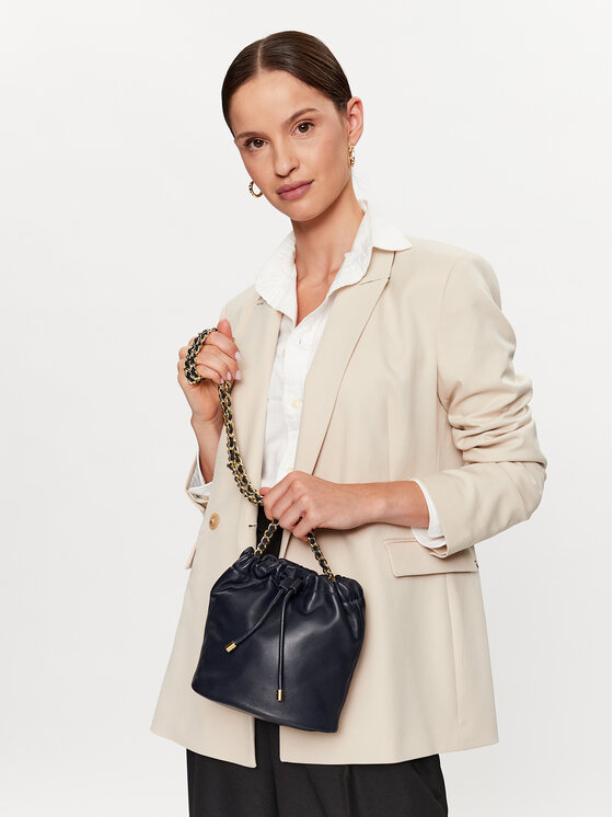 LAUREN RALPH LAUREN Kabelka Lauren Ralph Lauren Emmy 19 431884917002 Tmavomodrá