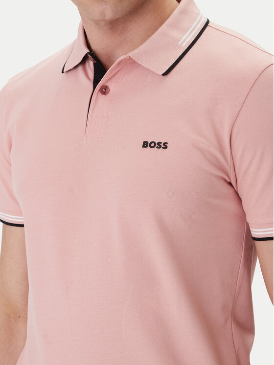 BOSS BOSS Polo Paul 50506193 Rosa Slim Fit