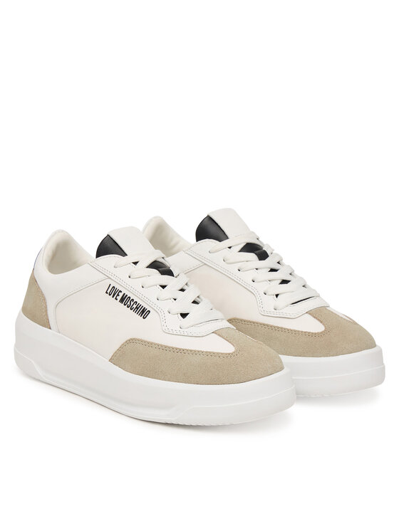 LOVE MOSCHINO Снікерcи LOVE MOSCHINO JA15215G1PINH10A Білий