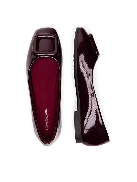 Clara Barson Балетки Clara Barson WFA3513-1 Бордовий