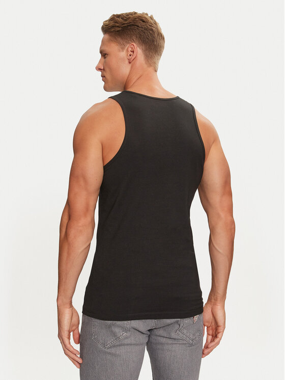 Guess Guess Комплект майок без рукавів U97G15 KCD31 Чорний Regular Fit