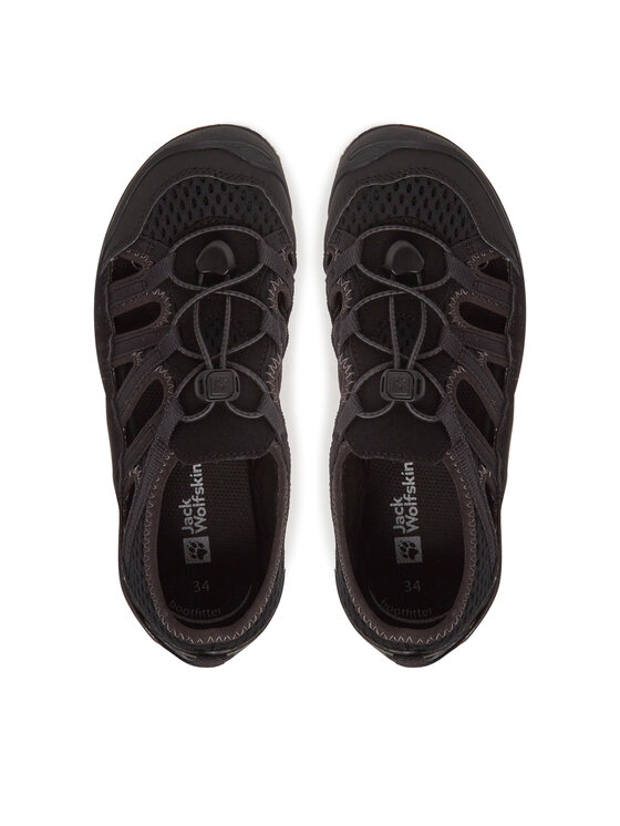 Jack Wolfskin Босоніжки Jack Wolfskin Levente Sandal A64080 S Чорний