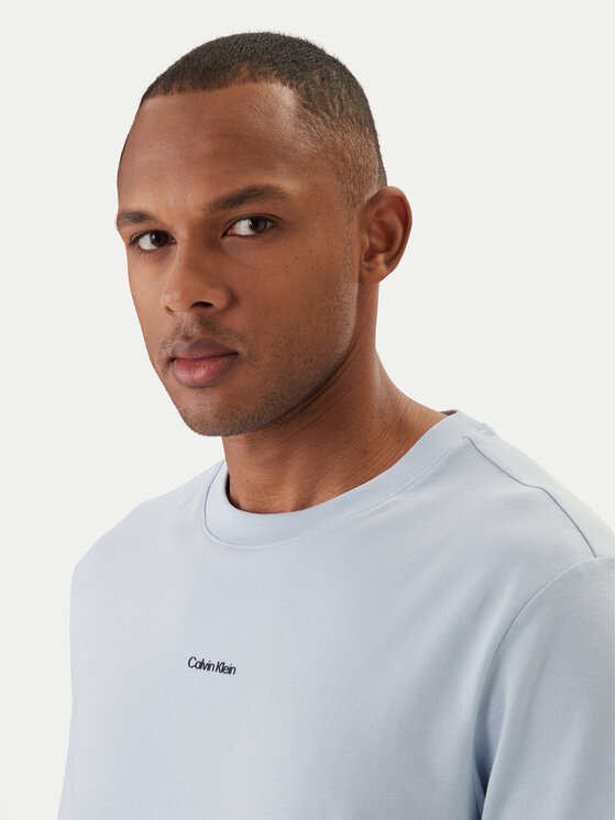 Calvin Klein Calvin Klein Camiseta LV04LC241G Celeste Regular Fit