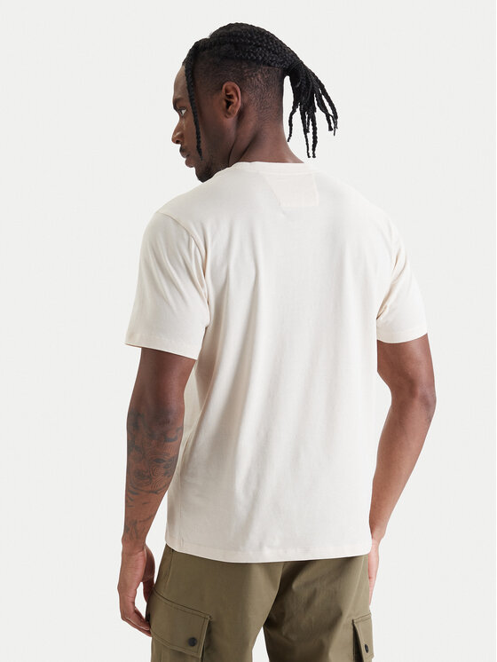 C.P. Company C.P. Company Camiseta 20CMTS084A005100W Amarillo Regular Fit
