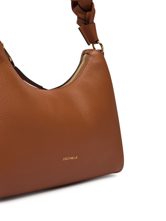 Coccinelle Сумка Coccinelle M50 Boheme Grana Double E1 M50 13 03 01 Коричневий