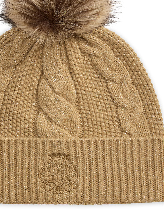 LAUREN RALPH LAUREN Čepice LAUREN RALPH LAUREN 454P23548001 Světle hnědá