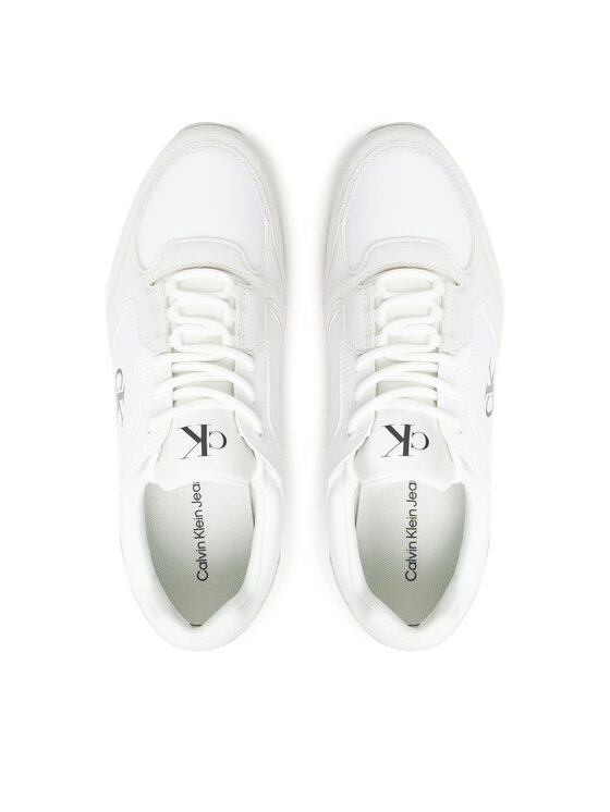 Calvin Klein Jeans Superge Calvin Klein Jeans Retro Runner Sock Lace Up Ny-Su YM0YM01326 Bela