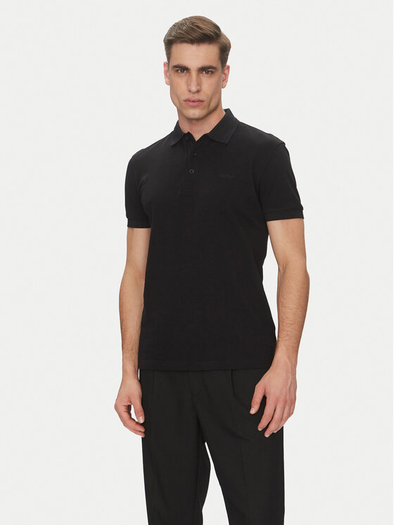 BOSS BOSS Поло Paddy 50469055 Чорний Regular Fit