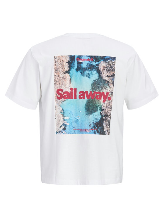 Jack & Jones Jack & Jones Camiseta Riviera 12295161 Blanco Relaxed Fit