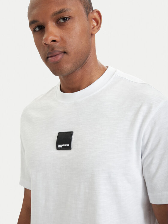 Karl Lagerfeld Jeans Karl Lagerfeld Jeans Camiseta B2M17048 Blanco Regular Fit