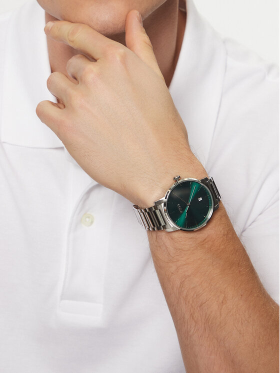 BOSS Годинник BOSS Dean 1514134 Срібний