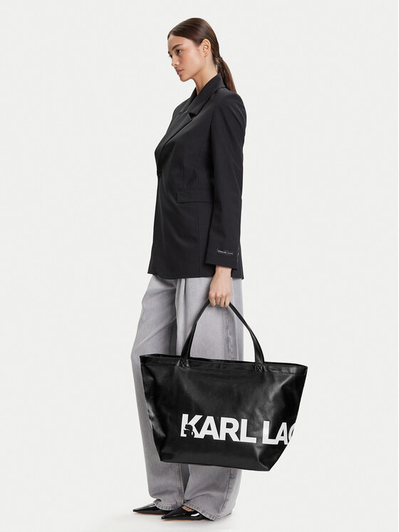 KARL LAGERFELD Kabelka KARL LAGERFELD A3W50029 Černá