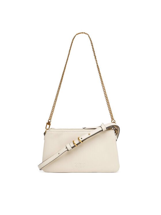 PINKO Borsetta PINKO Double Mini Al 25-26 PLTT 105359 A0QO Bianco