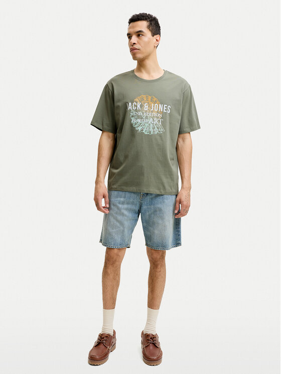 Jack & Jones Jack & Jones Camiseta Gradient Print 12288094 Gris Regular Fit