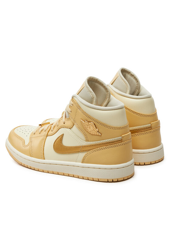 Nike Sneakersy Nike Air Jordan 1 Mid Se FB9892 200 Écru