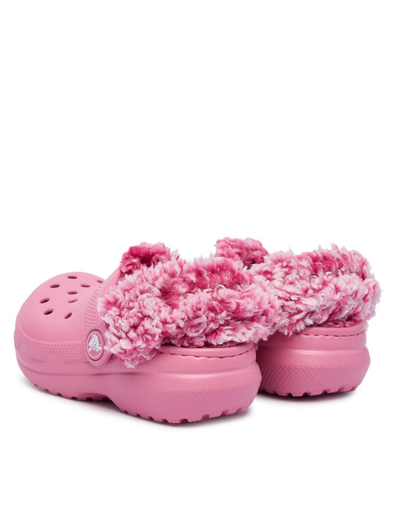 Crocs Nazouváky Crocs Classic Fleece Lined Clog T 212857 Růžová
