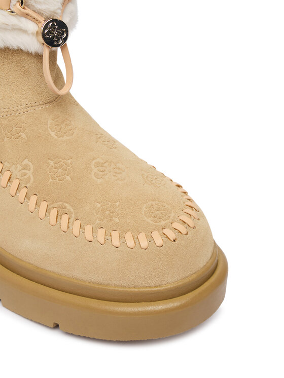 Guess Cizme de zăpadă Guess FLFKEN LEA10 Bej