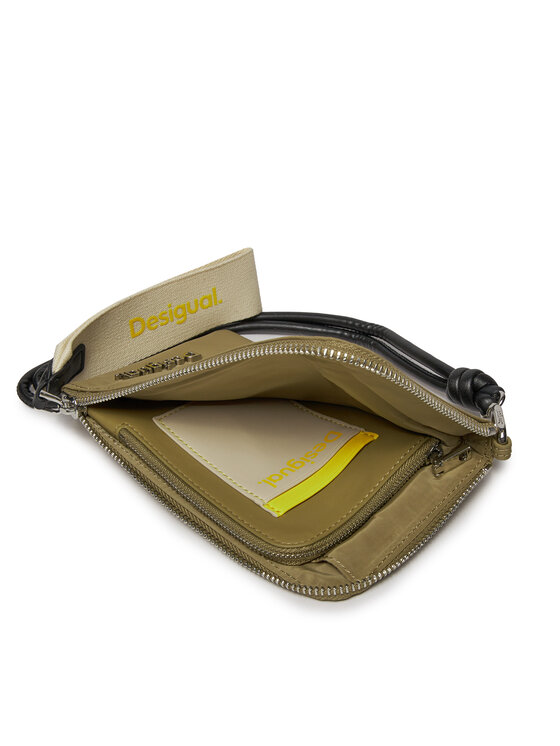 Desigual Taška na telefon Desigual 24SAYY03 Khaki