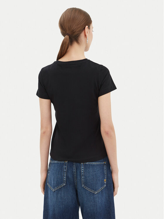 PINKO PINKO Majica Bussolotto 100355 Črna Regular Fit