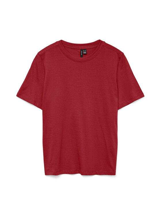 Vero Moda Vero Moda Футболка Paulina 10316991 Червоний Regular Fit