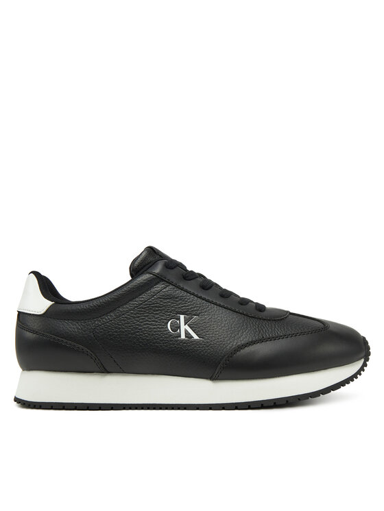 Calvin Klein Jeans Sneakersy Calvin Klein Jeans Runner Laceup Tc YM0YM01187 Čierna