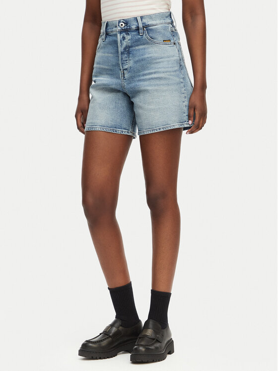 G-STAR G-Star Raw Pantaloncini di jeans Clean Edge D28386-E205 Azzurro chiaro Regular Fit
