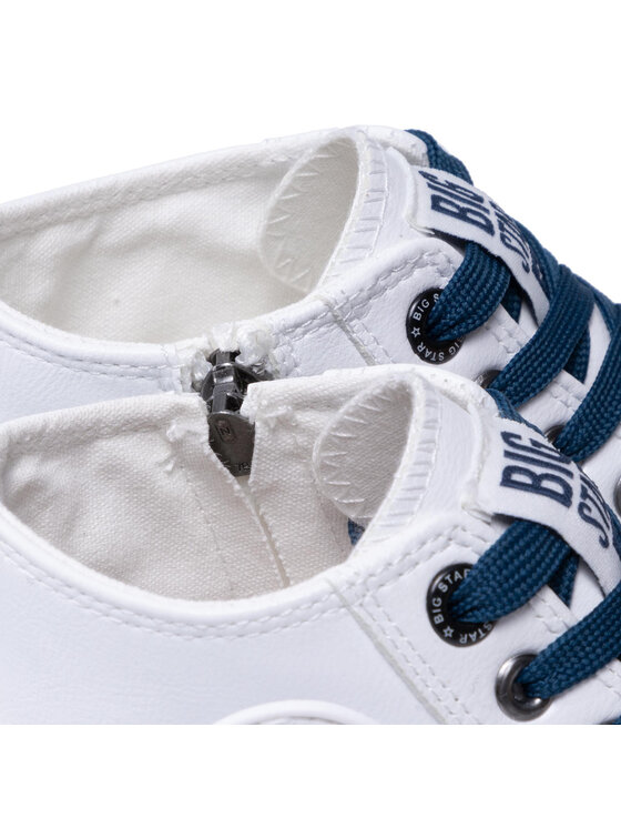 Big Star Shoes Plátenky Big Star Shoes II274137 Biela