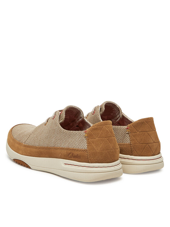 Clarks Снікерcи Clarks Easeway Lace 26181369 Бежевий