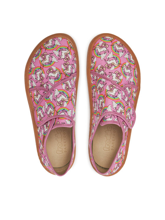 Froddo Papuče Froddo Barefoot Slippers G1700408-4 D Ružová