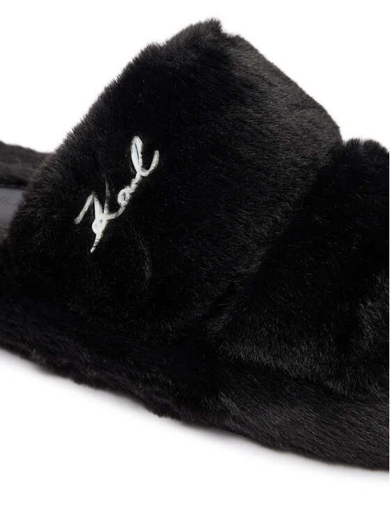 KARL LAGERFELD Kapcie KARL LAGERFELD Hypns KL80674 Czarny