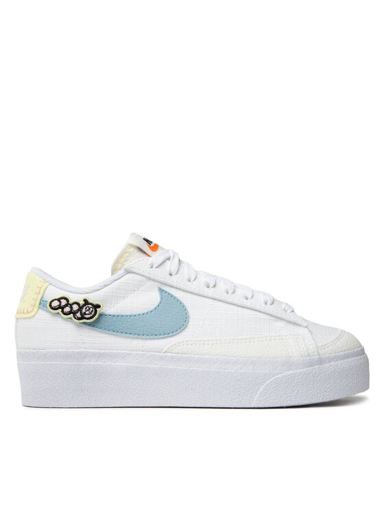 Nike Сникърси Nike Blazer Low Platform Se DJ6376 100 Бял