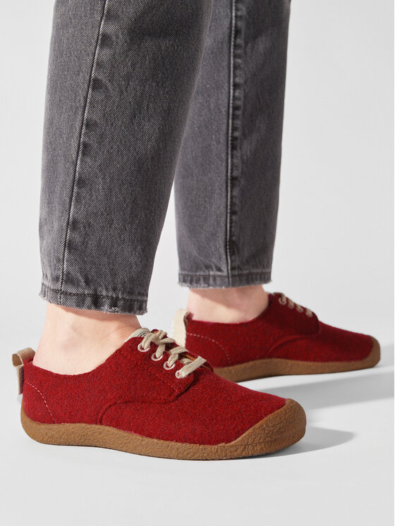 Keen Polobotky Keen Mosey Derby 1026809 Červená