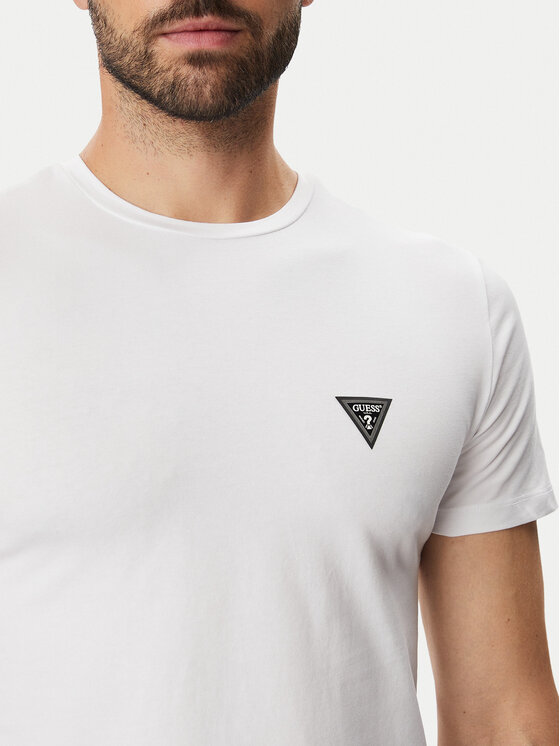 Guess Guess Camiseta U6BM01 K5385 Blanco Regular Fit